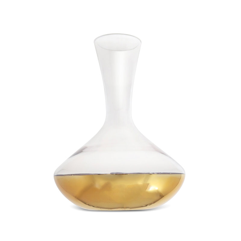 Erkmar Decanter With Gold Dipped Bottom