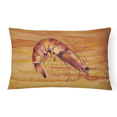 Coussin intérieur/extérieur crevette
