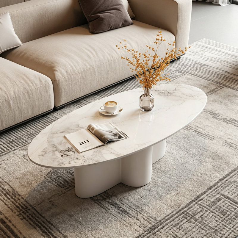 Heilig, 14.56" H x 47.24" L x 23.62" W, Gris / Blanc