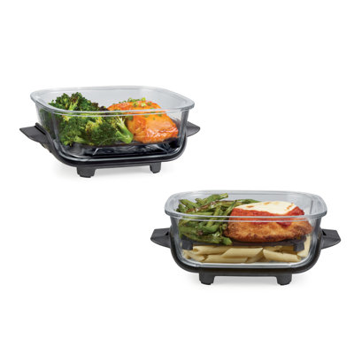 2 Pack, Ninja 6-Cup CleanCrisp Glass Containers
