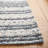 Aon Striped Handwoven Gray/Ivory Area Rug-1853797897