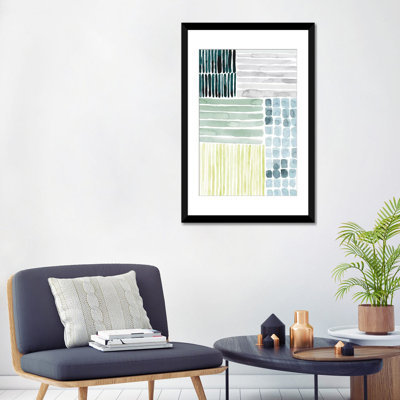 « satellite abstract i », impression sur toile