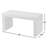 Lionel Concrete Outdoor Bench
