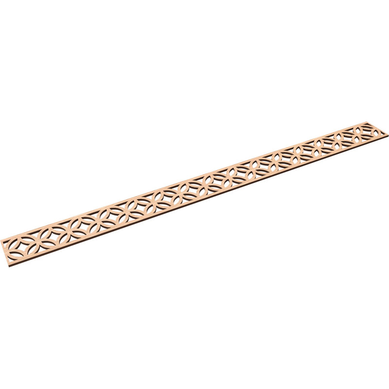 Moulure Crosby, H 4 po x l 46,375 po x P 0,25 po, Chêne rouge