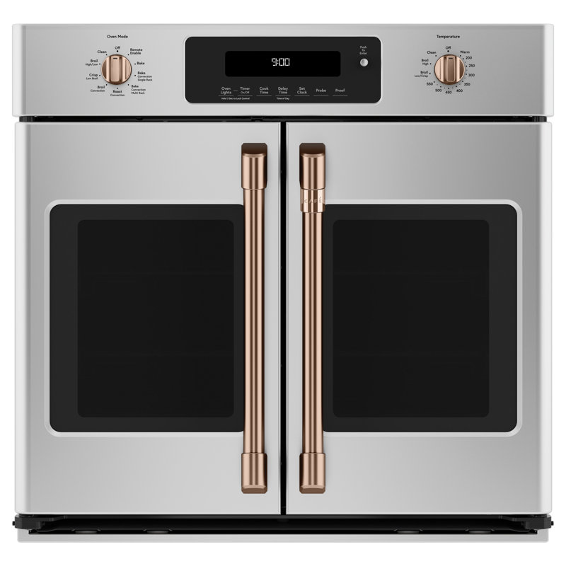 French Door Wall Oven Handle Kit, Brushed Copper
