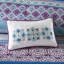 Literie pour chambre double Global - microfibre douce, 2 taies décoratives, coussins décoratifs, housse de couette mauve