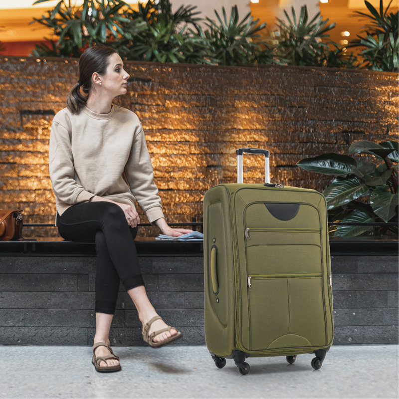 Ensemble de 3 valises extensibles Softside Valise