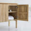 Jill - Solid teak storage unit 80 cm