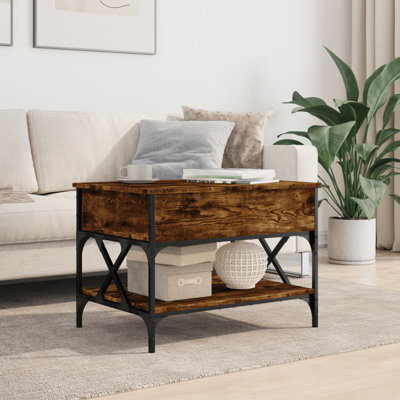 Mahood Lift Top Four Leg Coffee Table with Storage