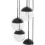 Royce 5 - Light Black Cluster Pendant