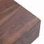 Table basse moderne et simple en bois aggloméré texturé en noyer - 43,3 po x 21,6 po x 17,2 po, ce qui en fait un ajout idéal à tout salon ou appartement.
