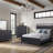 King Open Panel Bed