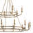 Marqua 18 - Light Dimmable Wagon Wheel Chandelier-12299967