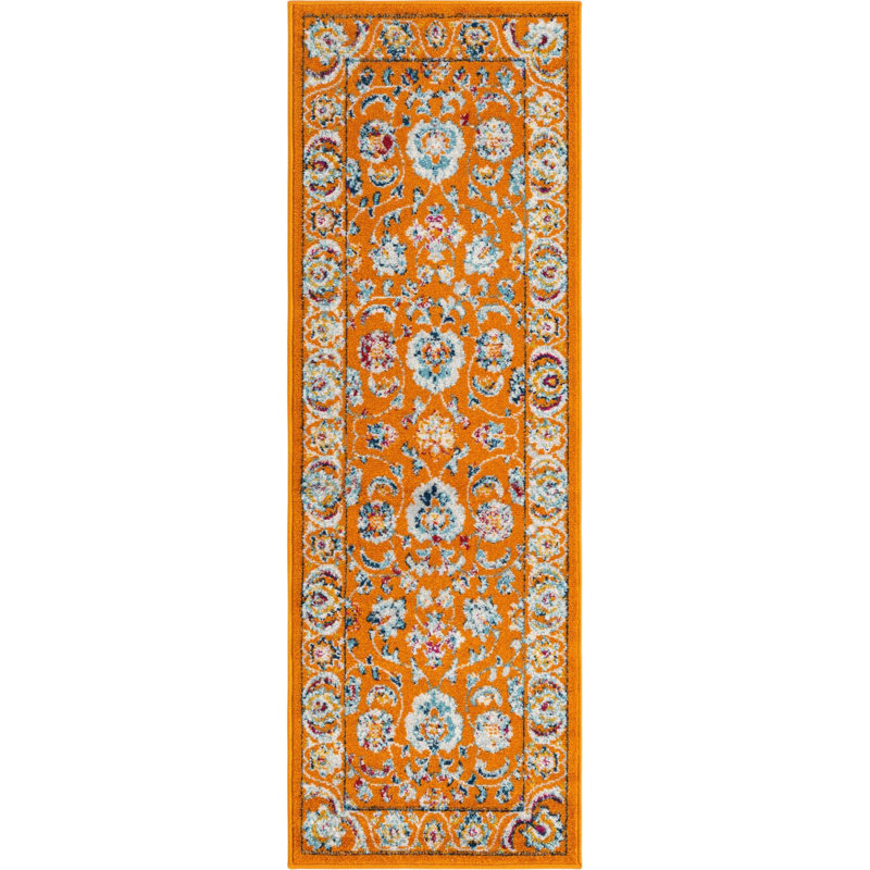 Carollou Oriental Indoor Rug, Runner 2' x 8'