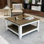 Lea 90 Cm Square Coffee Table-239124031
