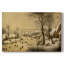 Paysage hivernal avec patineurs et piège à oiseaux-Pierre Bruegel l'Ancien-Toile tendue avec châssis-1565-595634295