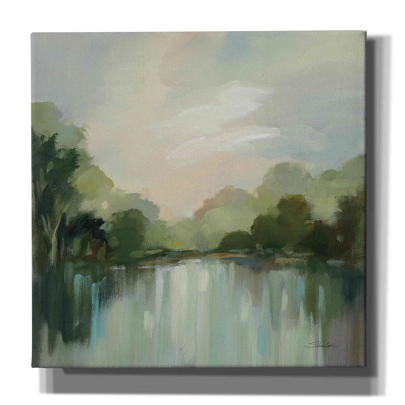«Cool Spring Day» par Silvia Vassileva, art mural sur toile, H 12 po x l 12 po x P 0,75 po