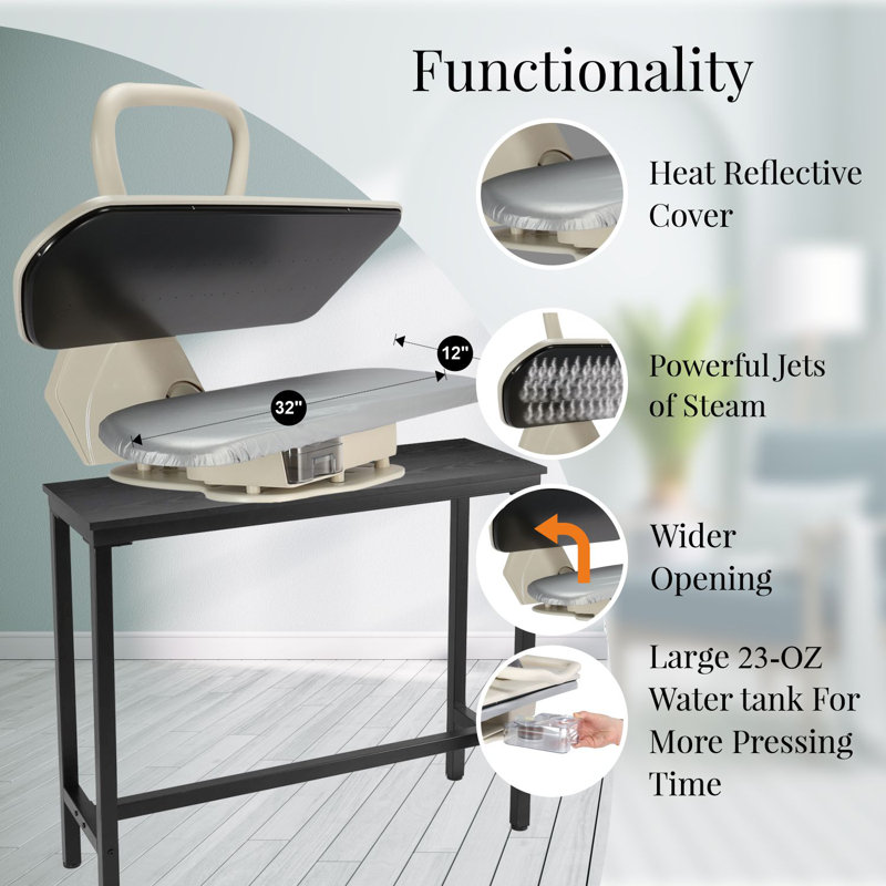 Speedypress 2200W Non Stick Soleplate Stream Press, Silver