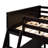 Modern Loft Bed with Built-In Desk and Storage Shelves-1218722550-1218722547