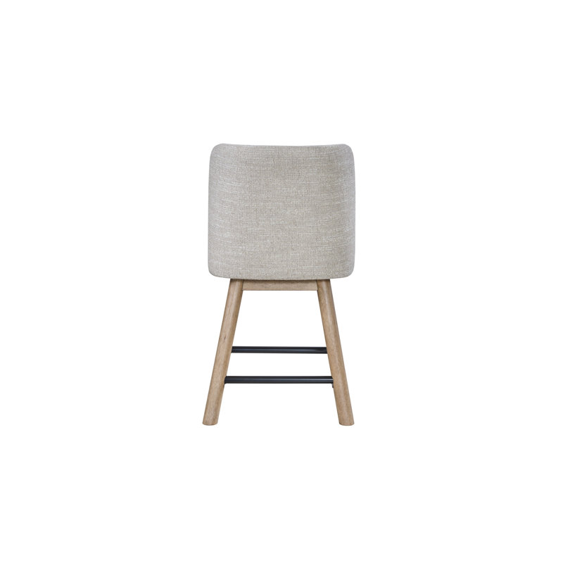 Tabouret pivotant à hauteur de comptoir (ensemble de 2)