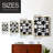 Modern Semis Framed Print - Solid Wood