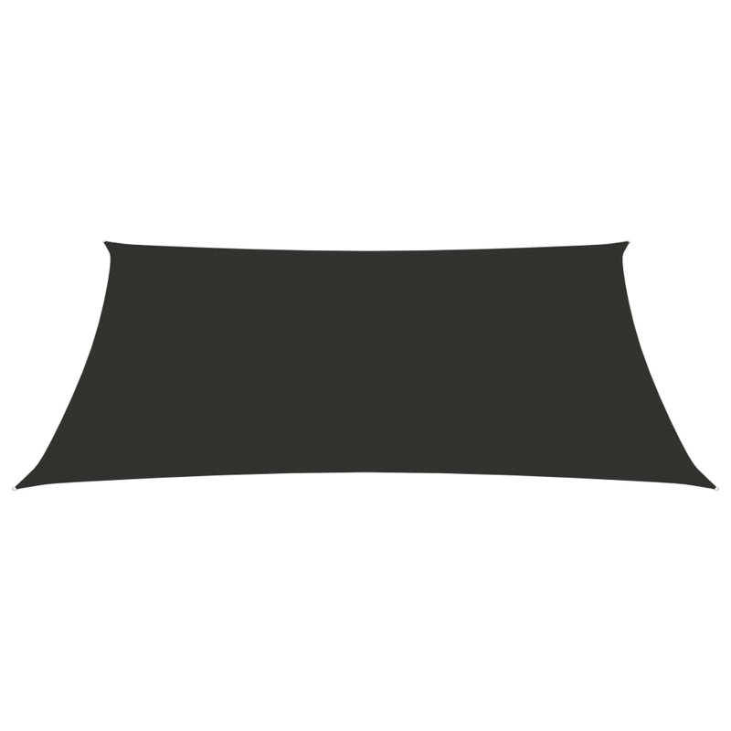 Angelicia A21/*4m x 6m Rectangular Shade Sail, Anthracite