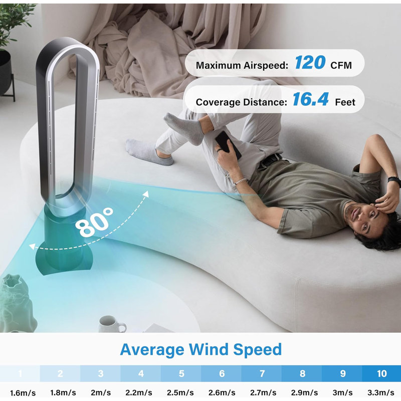 Simple Deluxe 41'' Tower Fan Fan