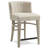 Judye Upholstered Counter Stool with Solid Wood Frame