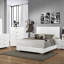 Commode 6 tiroirs ultrabrillante