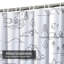 Rideau de douche avec 12 crochets-439035048