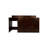 Office Breakroom Refreshment Cabinet with Mini Fridge Opening – Fully Assembled Commercial Coffee Station – 72" W x 24" D x 36" H-35203790