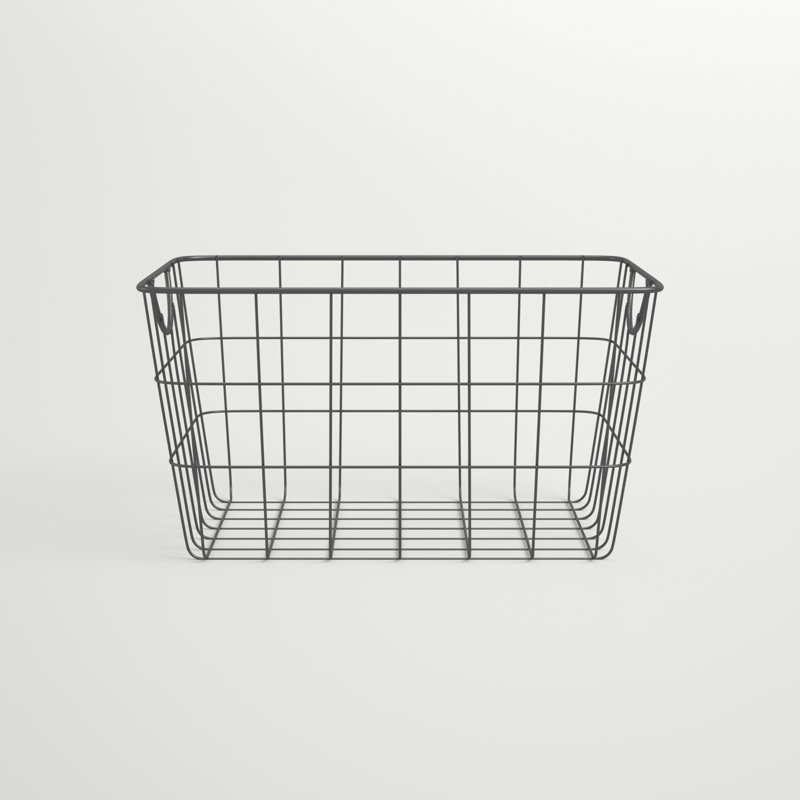 Dotted Line™ Albie Basket, Industrial Grey
