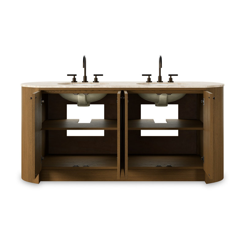 Dean Single Vanity-Washed Natural, 72"