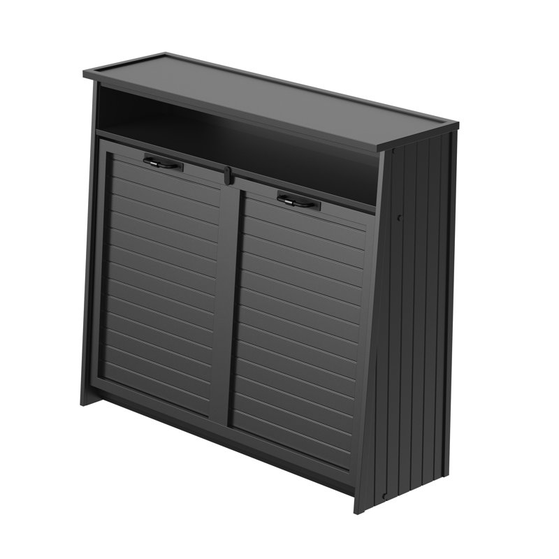 Très grand lit escamotable pour chien New Age Pet® ECOFLEX®, Noir, noir, noir, noir