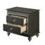 Table de chevet 2 tiroirs Woodlynne-263657584