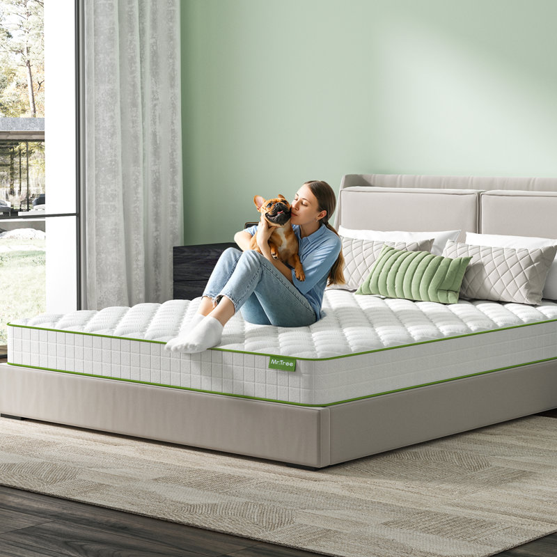 14cm Firm Spring Mattress in a Box, Double (4'6)