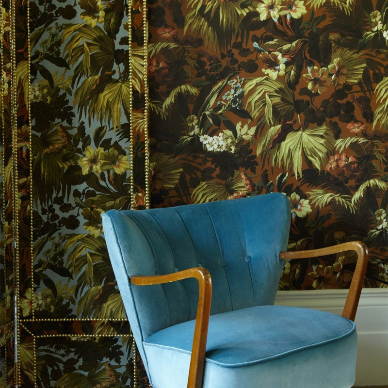 Limerence 9.84' L x 70.87" W Wallpaper Roll, Tobacco