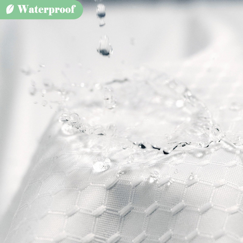 Rideau de douche Waffle Weave