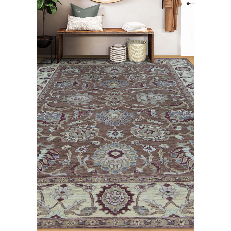 Zarbof Wool Oriental Area Rug