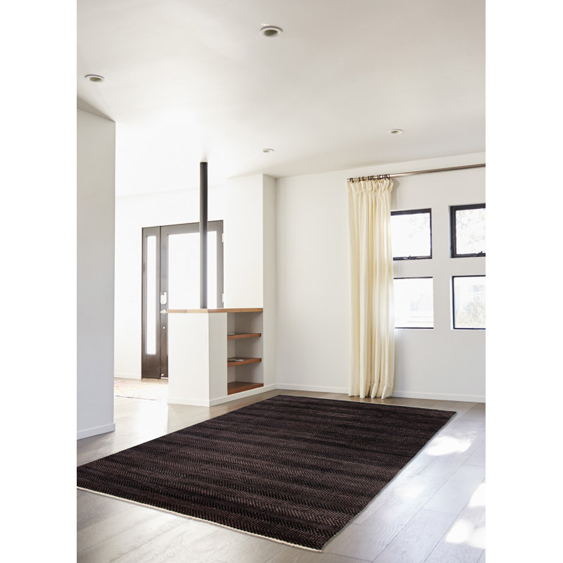 Silk Shadow Black Rug 9'10" x 14'3"