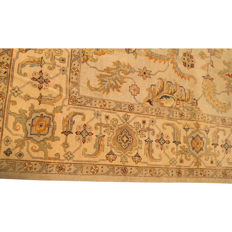 Wool Oriental Indoor Rug, Rectangle 8'9" x 12'12'