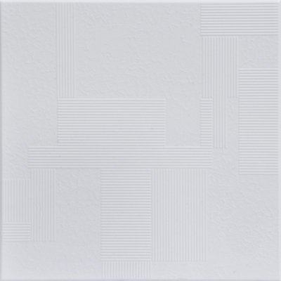 Vectors 1.6 ft. x 1.6 ft. Polystyrene Glue-up Ceiling Tile