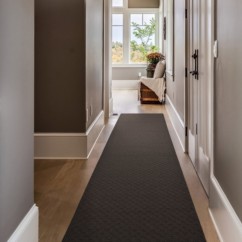 Tapis moka Ebern Designs Mori, Tapis de couloir 3 pi x 12 pi