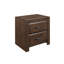 Table de chevet à deux tiroirs 1pc
