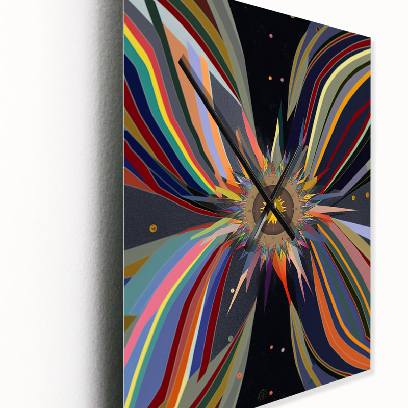 Horloge murale Pristine Spirit Spiritual Abstract II, H 40 po x l 30 po x P 1 po