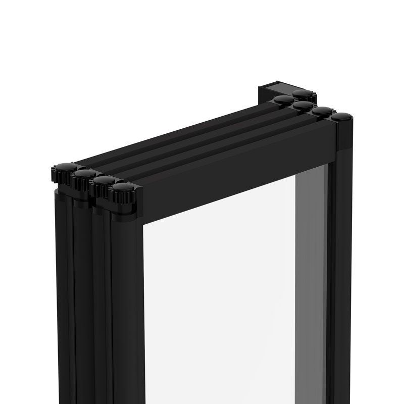 1400 H with Glass, 1400mm H x 800mm W
