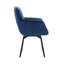 Velvet Swivel Armchair-1284429477