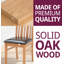 Sorrento 47cm H Fabric Upholstered Slat Back Side Chair-17854314