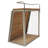 Wall Mount Wine Rack with Fold Down Shelf