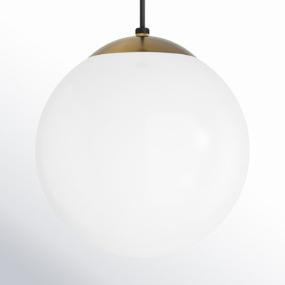 Meri 1-Light Dimmable Integrated LED Single Pendant